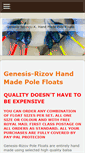 Mobile Screenshot of genesis-rizov-hand-made-pole-floats.co.uk